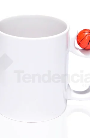 Mug Blanco Balón en la Oreja 11 Onz